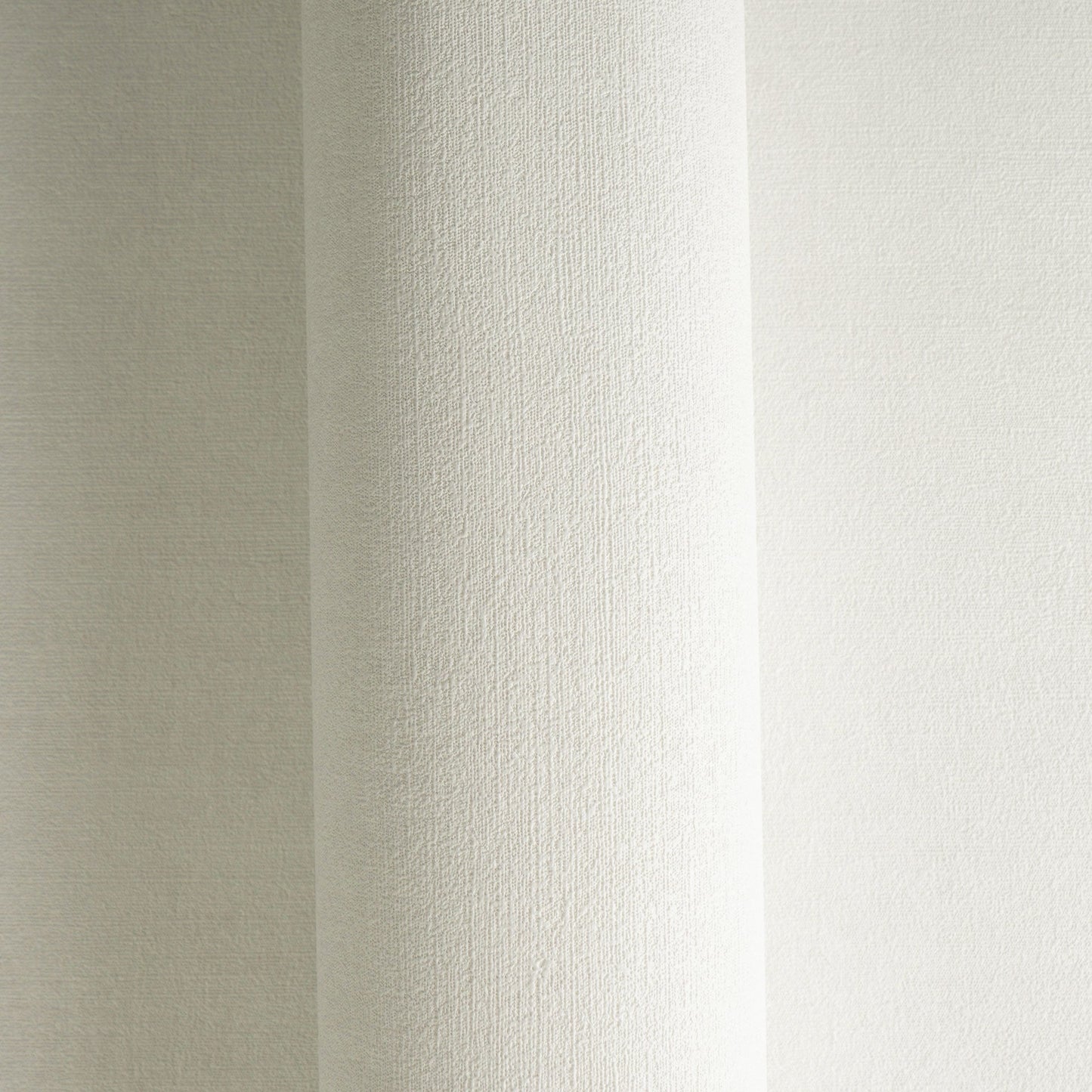 Mustertapete Textil-Optik Lichtgrau - 10,05 m x 0,53 m