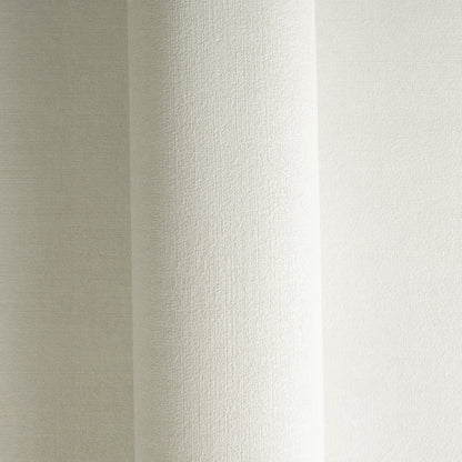 Mustertapete Textil-Optik Lichtgrau - 10,05 m x 0,53 m