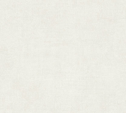 Mustertapete Textil-Optik Lichtgrau - 10,05 m x 0,53 m
