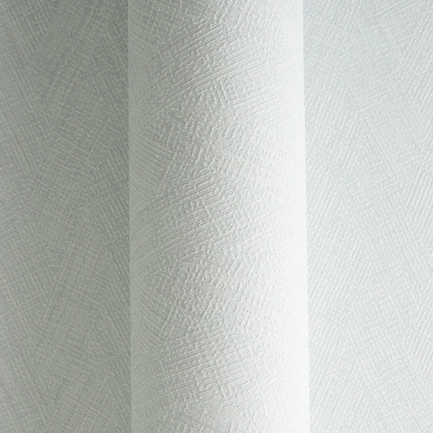 Mustertapete Fischgrät-Weboptik Pastellblau - 10,05 m x 0,53 m