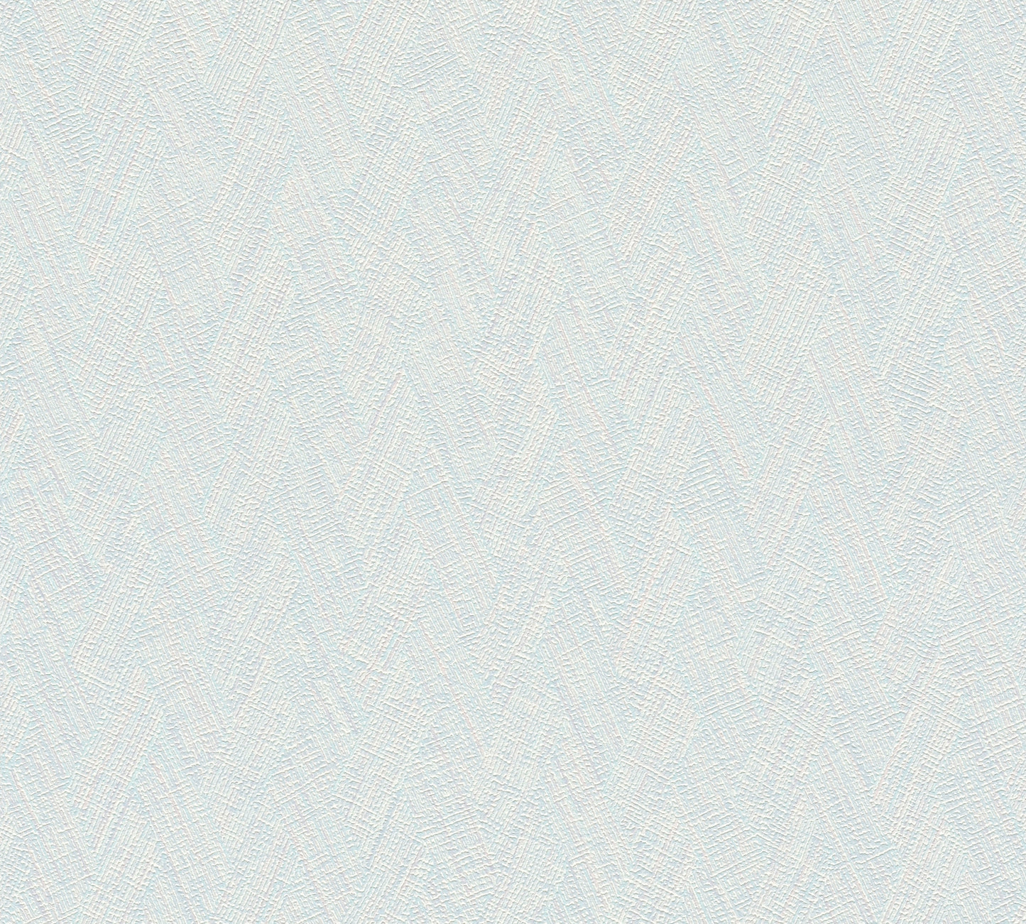 Mustertapete Fischgrät-Weboptik Pastellblau - 10,05 m x 0,53 m