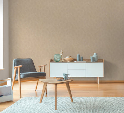 Mustertapete Seil-Spiralen Hellbeige - 10,05 m x 0,53 m
