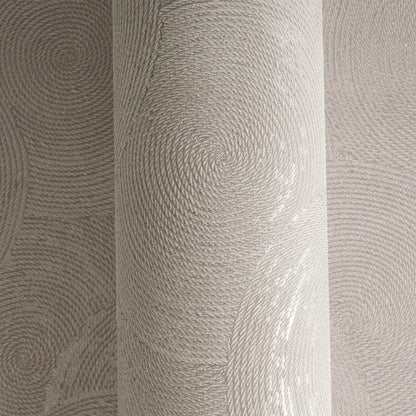 Mustertapete Seil-Spiralen Altrosa - 10,05 m x 0,53 m