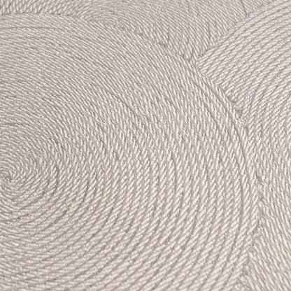 Mustertapete Seil-Spiralen Altrosa - 10,05 m x 0,53 m