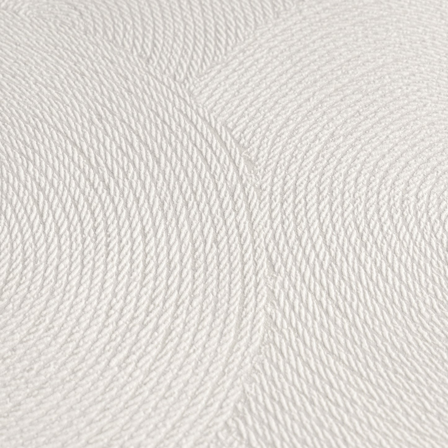 Mustertapete Seil-Spiralen Lichtgrau - 10,05 m x 0,53 m