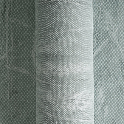 Mustertapete Gräser-Silhouette Salbeigrün - 10,05 m x 0,53 m