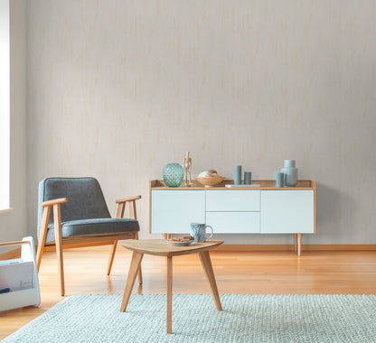 Mustertapete Gräser-Silhouette Beige - 10,05 m x 0,53 m