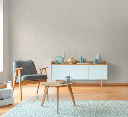 Mustertapete Gräser-Silhouette Beige - 10,05 m x 0,53 m