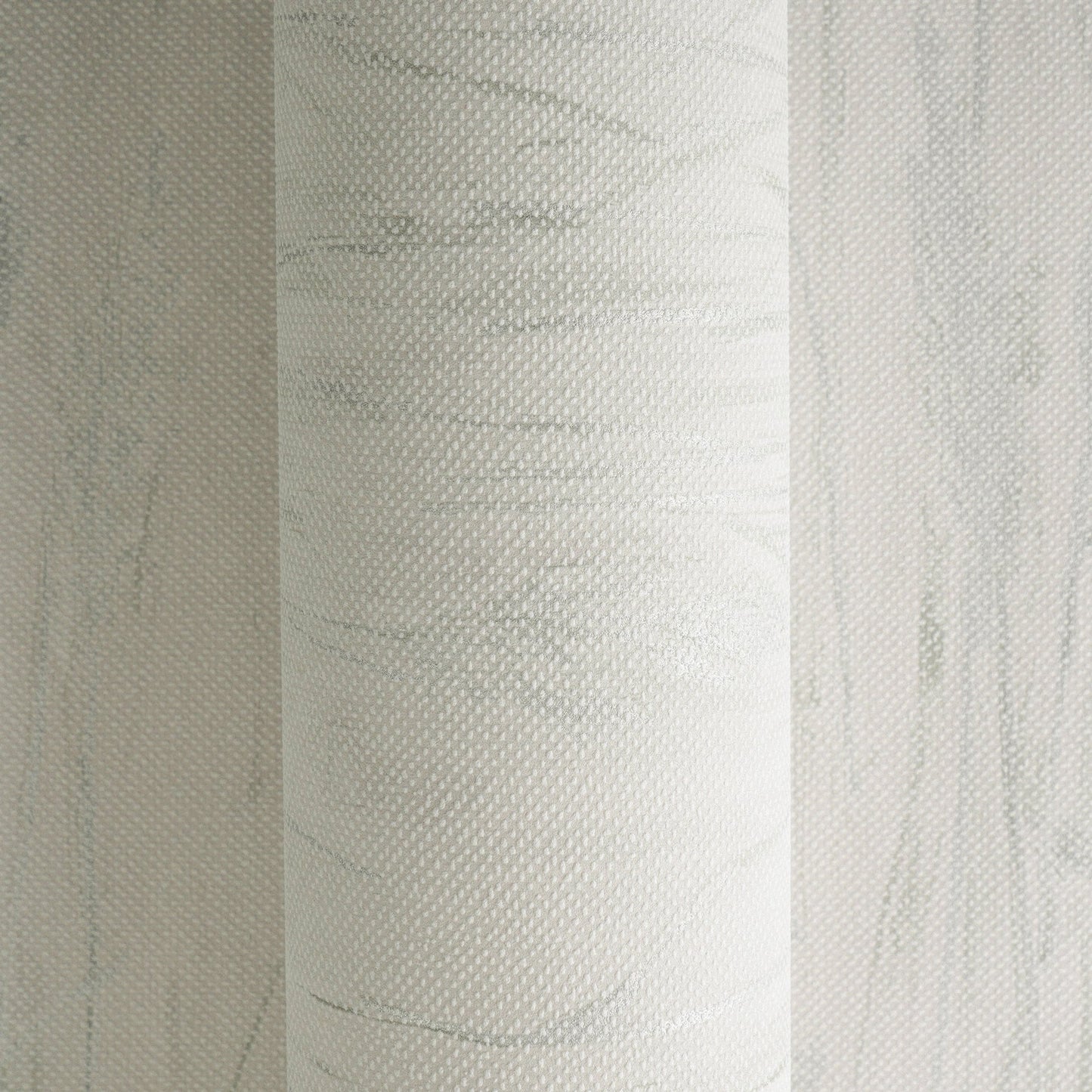Mustertapete Gräser-Silhouette Mint-Grau - 10,05 m x 0,53 m