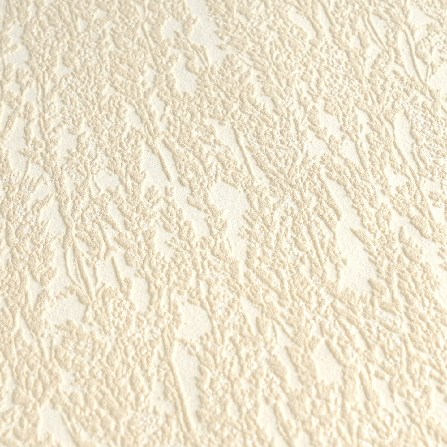 Mustertapete Natur-Struktur Apricot-Beige - 10,05 m x 0,53 m