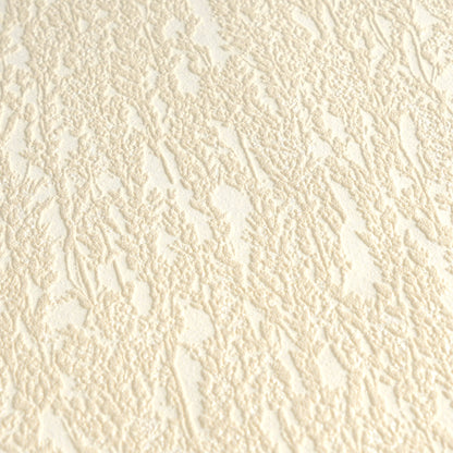 Mustertapete Natur-Struktur Apricot-Beige - 10,05 m x 0,53 m