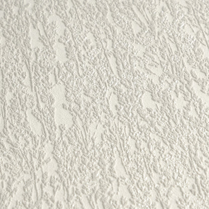 Mustertapete Natur-Struktur Beige-Grau - 10,05 m x 0,53 m