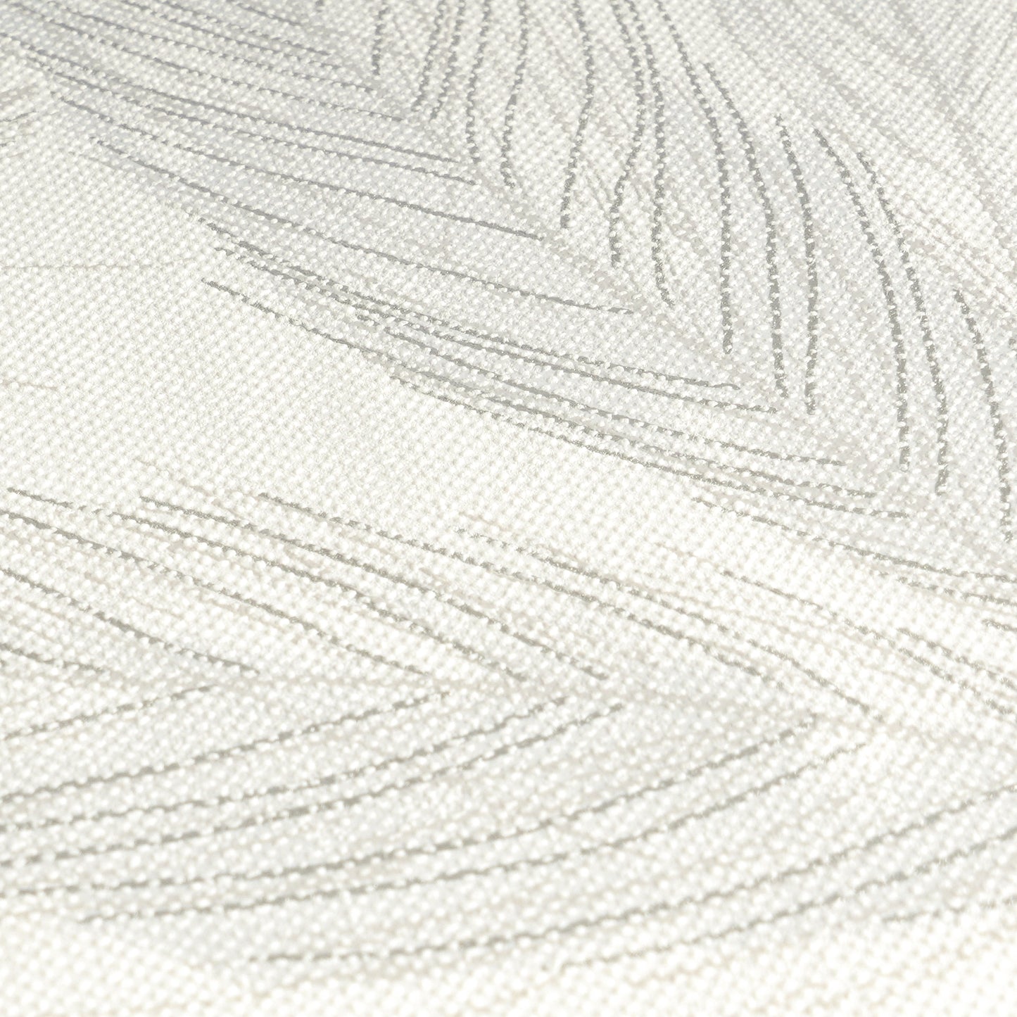 Mustertapete Farn-Blätter Mint-Beige - 10,05 m x 0,53 m