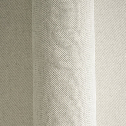 Mustertapete Leinen-Optik Hellbeige - 10,05 m x 0,53 m