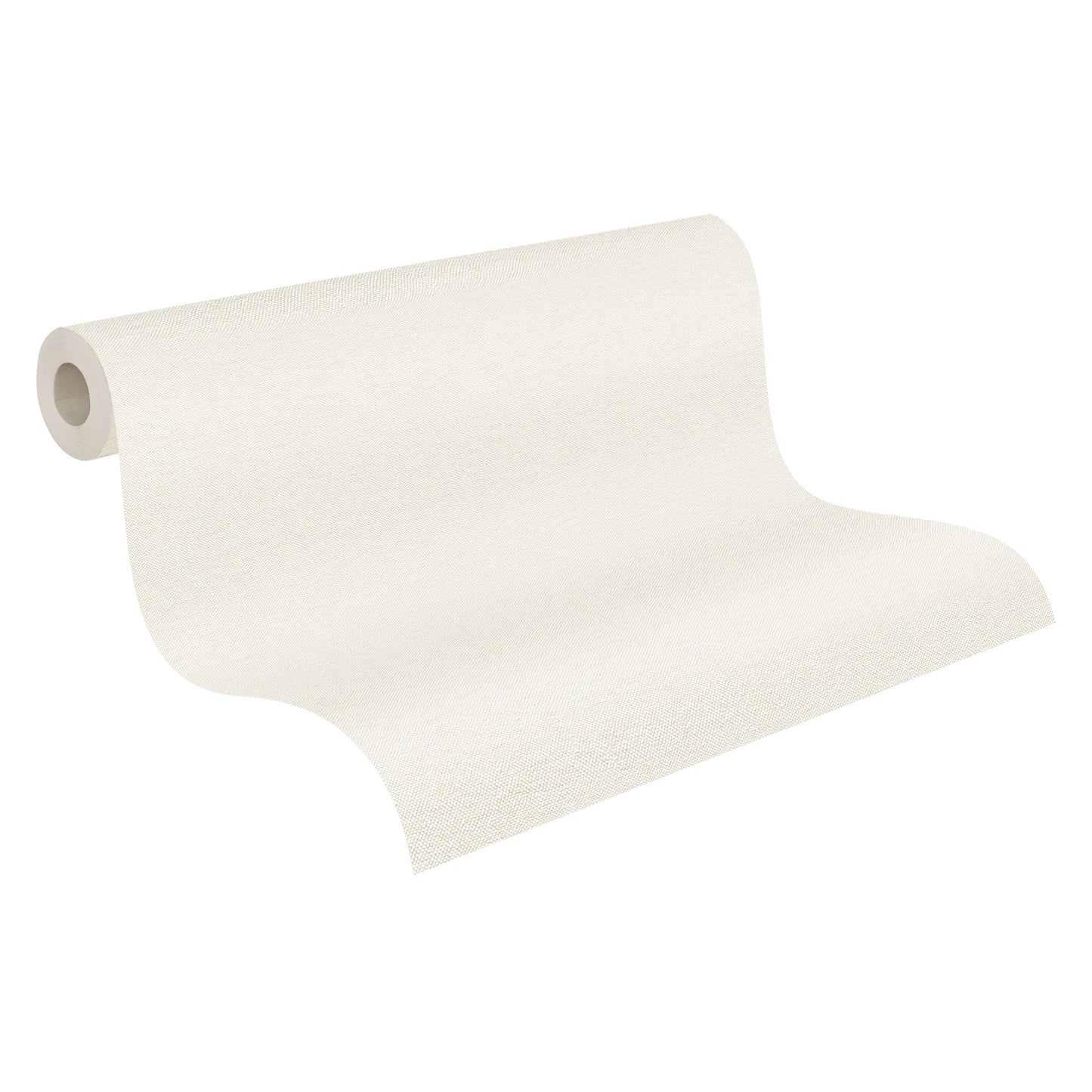 Mustertapete Leinen-Optik Hellbeige - 10,05 m x 0,53 m