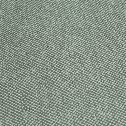 Mustertapete Leinen-Optik Smaragd-Grau - 10,05 m x 0,53 m