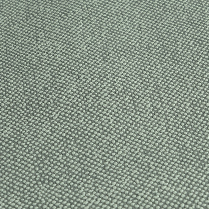 Mustertapete Leinen-Optik Smaragd-Grau - 10,05 m x 0,53 m