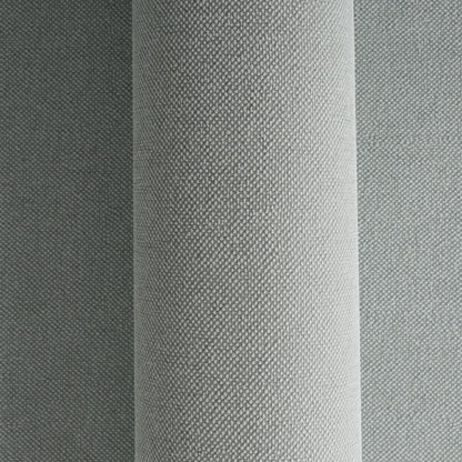 Mustertapete Leinen-Optik Blau-Grau - 10,05 m x 0,53 m