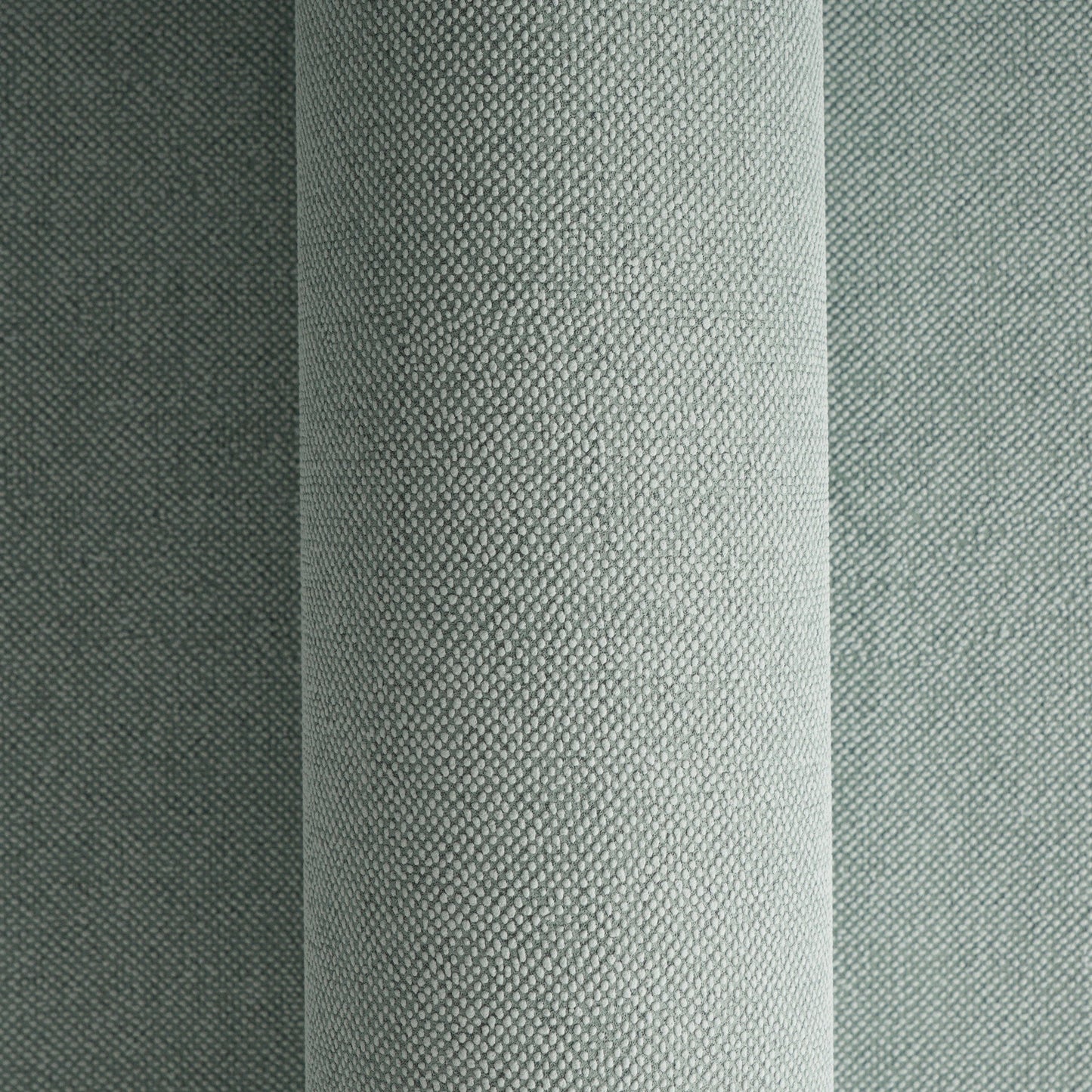 Mustertapete Leinen-Optik Petrol-Grau - 10,05 m x 0,53 m