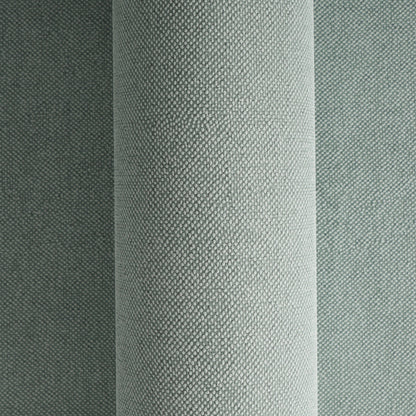 Mustertapete Leinen-Optik Petrol-Grau - 10,05 m x 0,53 m