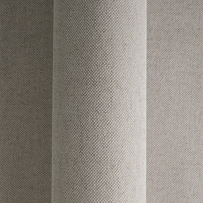 Mustertapete Leinen-Optik Greige - 10,05 m x 0,53 m