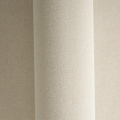 Mustertapete Leinenoptik Beige Warm - 10,05 m x 0,53 m