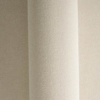 Mustertapete Leinenoptik Beige Warm - 10,05 m x 0,53 m
