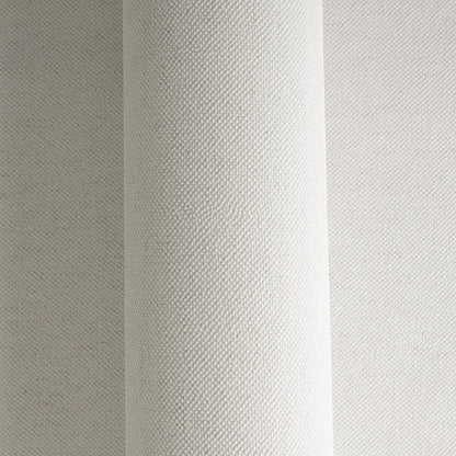 Mustertapete Leinenoptik Off-White - 10,05 m x 0,53 m