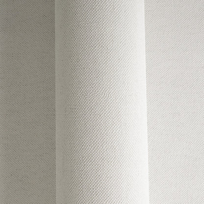 Mustertapete Leinenoptik Off-White - 10,05 m x 0,53 m