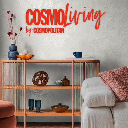 Livingwalls CosmoLiving Midnight Botanica-Mystery Palmenblätter Weiß - 10,05 m x 0,53 m