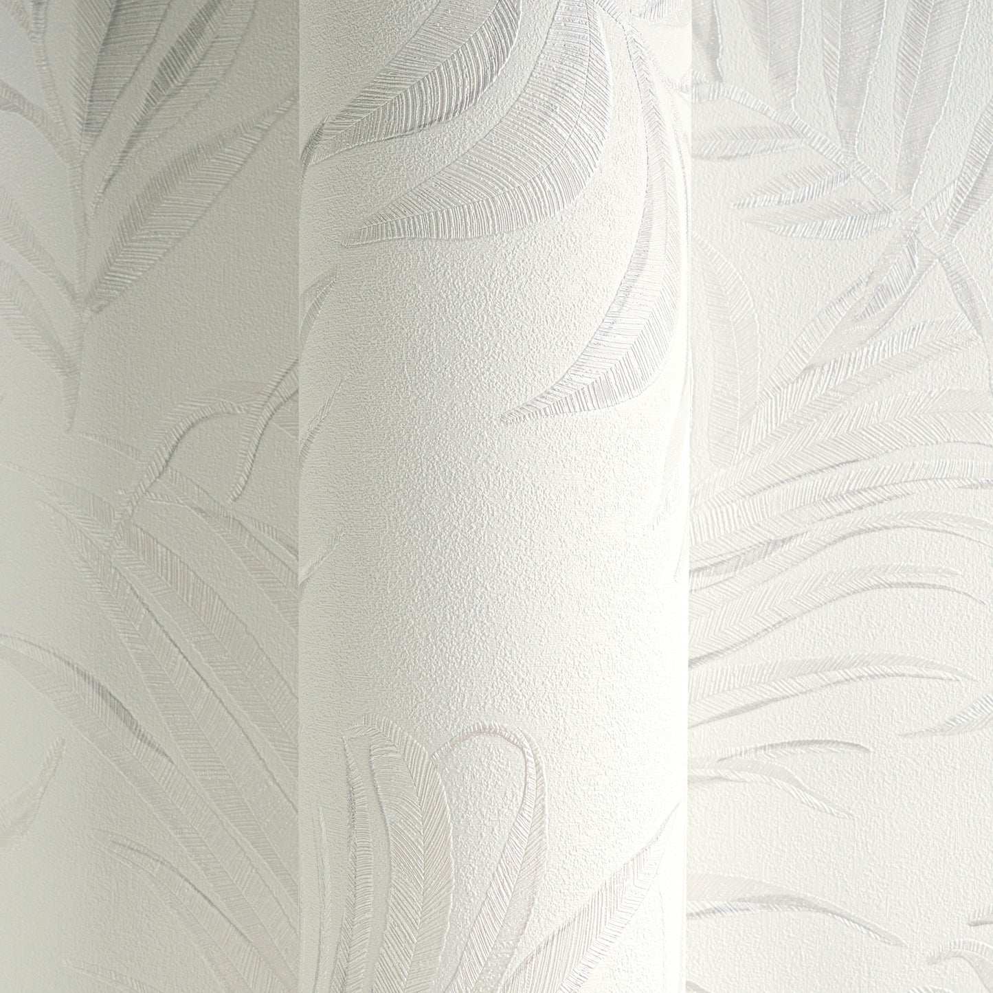 Livingwalls CosmoLiving Midnight Botanica-Mystery Palmenblätter Weiß - 10,05 m x 0,53 m