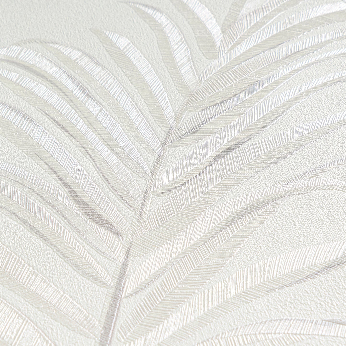 Livingwalls CosmoLiving Midnight Botanica-Mystery Palmenblätter Weiß - 10,05 m x 0,53 m