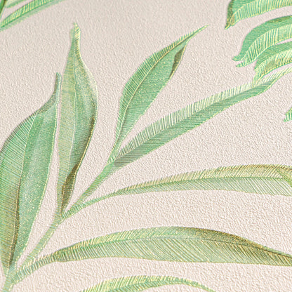 Livingwalls CosmoLiving Midnight Botanica-Mystery Palmenblätter Grün - 10,05 m x 0,53 m