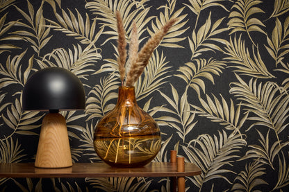 CosmoLiving Midnight Botanica-Mystery Schwarz Gold 10,05 m x 0,53 m