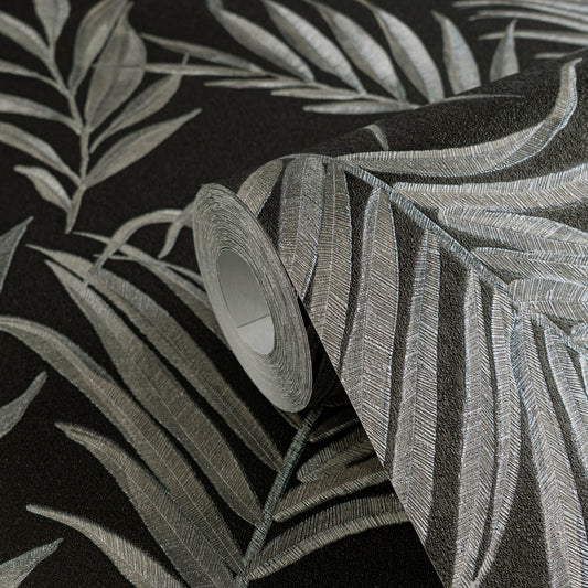 CosmoLiving Midnight Botanica-Mystery Schwarz 10,05 m x 0,53 m