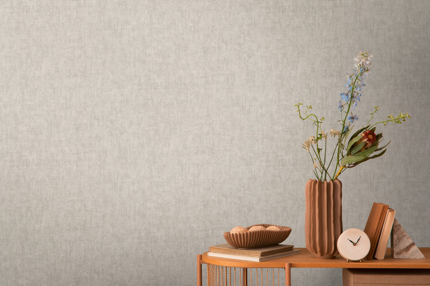 CosmoLiving Leinenoptik  Taupe 10,05 m x 0,53 m