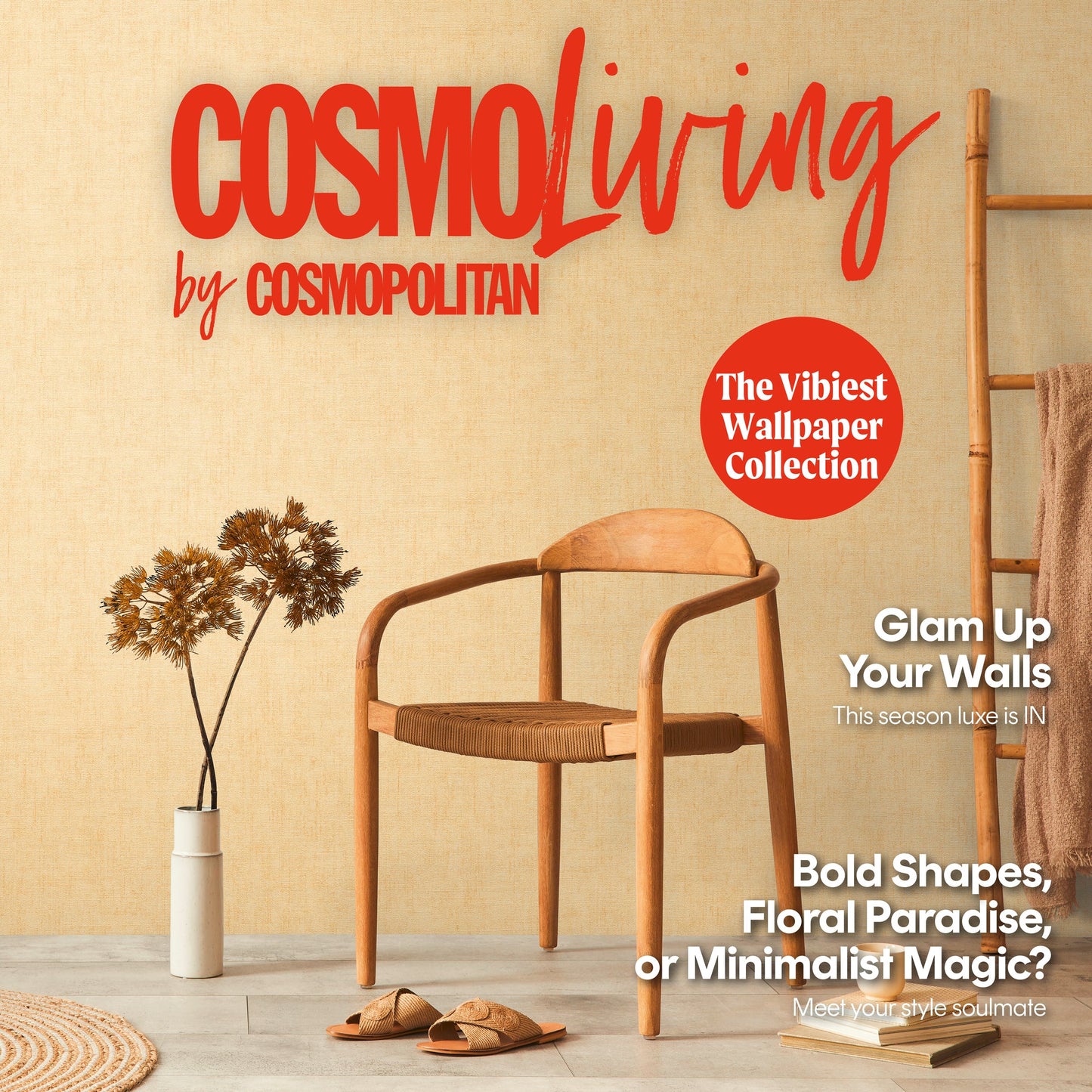 CosmoLiving Leinenoptik  Honiggelb 10,05 m x 0,53 m