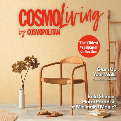 CosmoLiving Leinenoptik  Honiggelb 10,05 m x 0,53 m