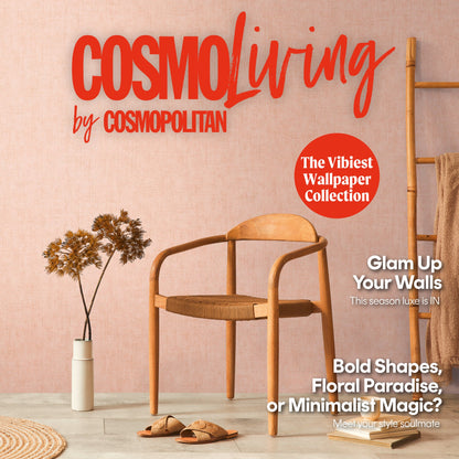 CosmoLiving Leinenoptik  Pfirsich 10,05 m x 0,53 m