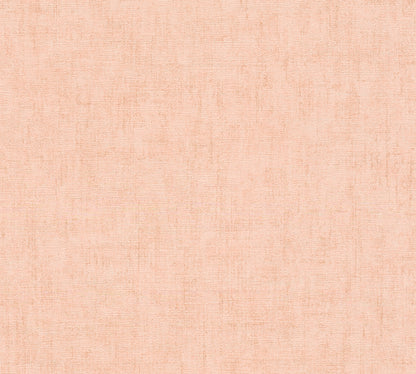 Livingwalls CosmoLiving Vliestapete Uni Koralle Rosa - 10,05 m x 0,53 m
