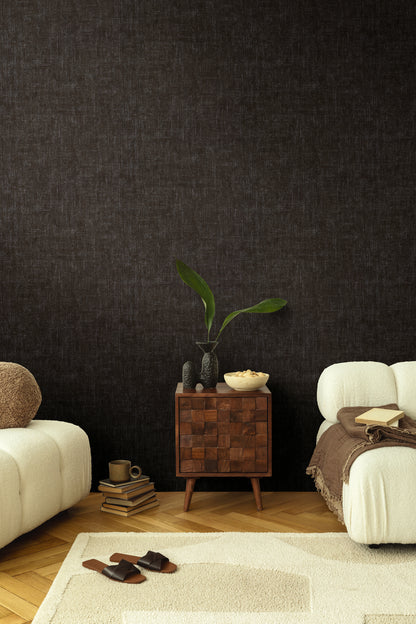 Livingwalls CosmoLiving  Uni Schwarz - 10,05 m x 0,53 m