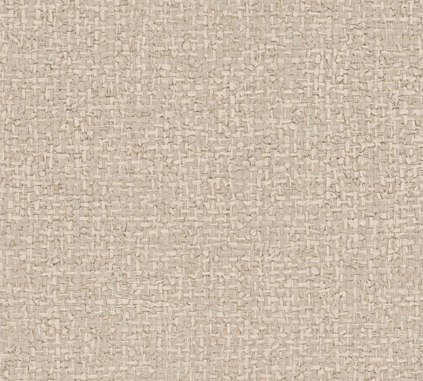 Mustertapete Webmuster Beige-Grau - 10,05 m x 0,53 m