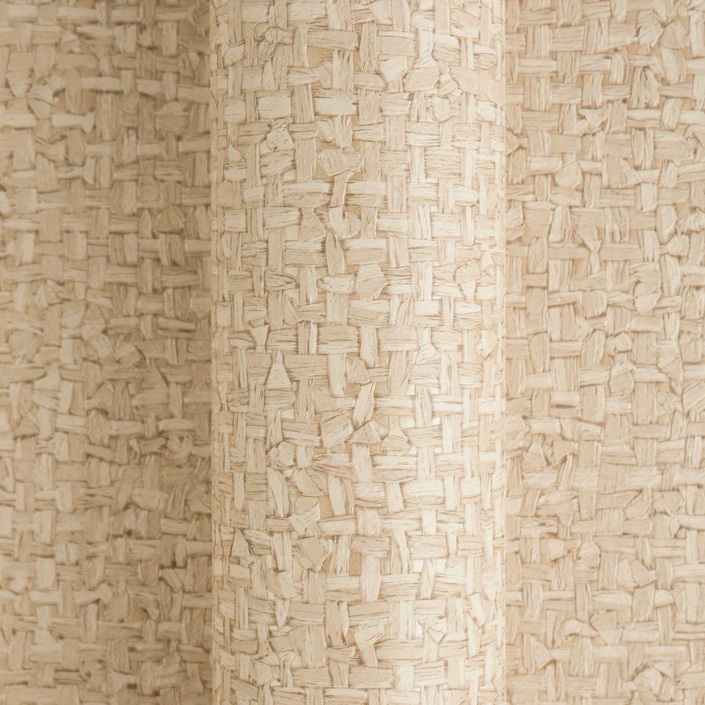 Livingwalls Vibes & Styles Jan - Stud!o Sense & Surface Geflecht Beige - 10,05 m x 0,53 m