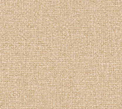 Mustertapete Webmuster Sandbeige - 10,05 m x 0,53 m