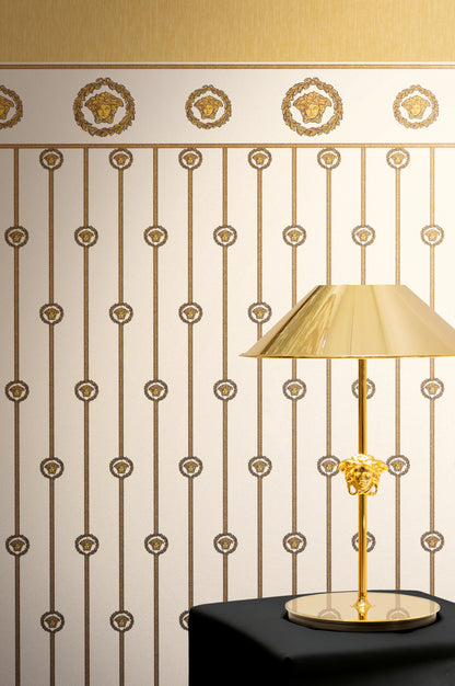 Versace I Love Baroque Barock Tapete Gold - 10,05 m x 1,06 m
