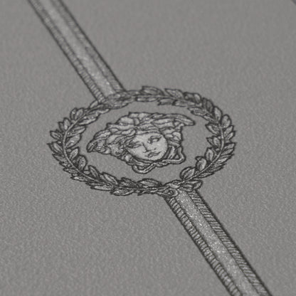 Versace  Grau Silber - 10,05 m x 1,06 m