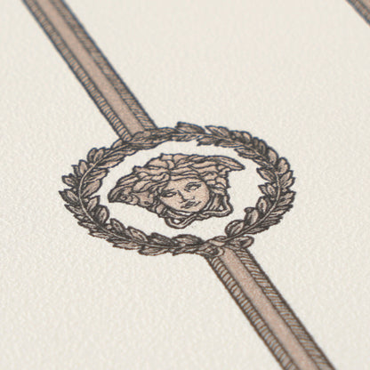 Versace  Weiß Beige - 10,05 m x 1,06 m