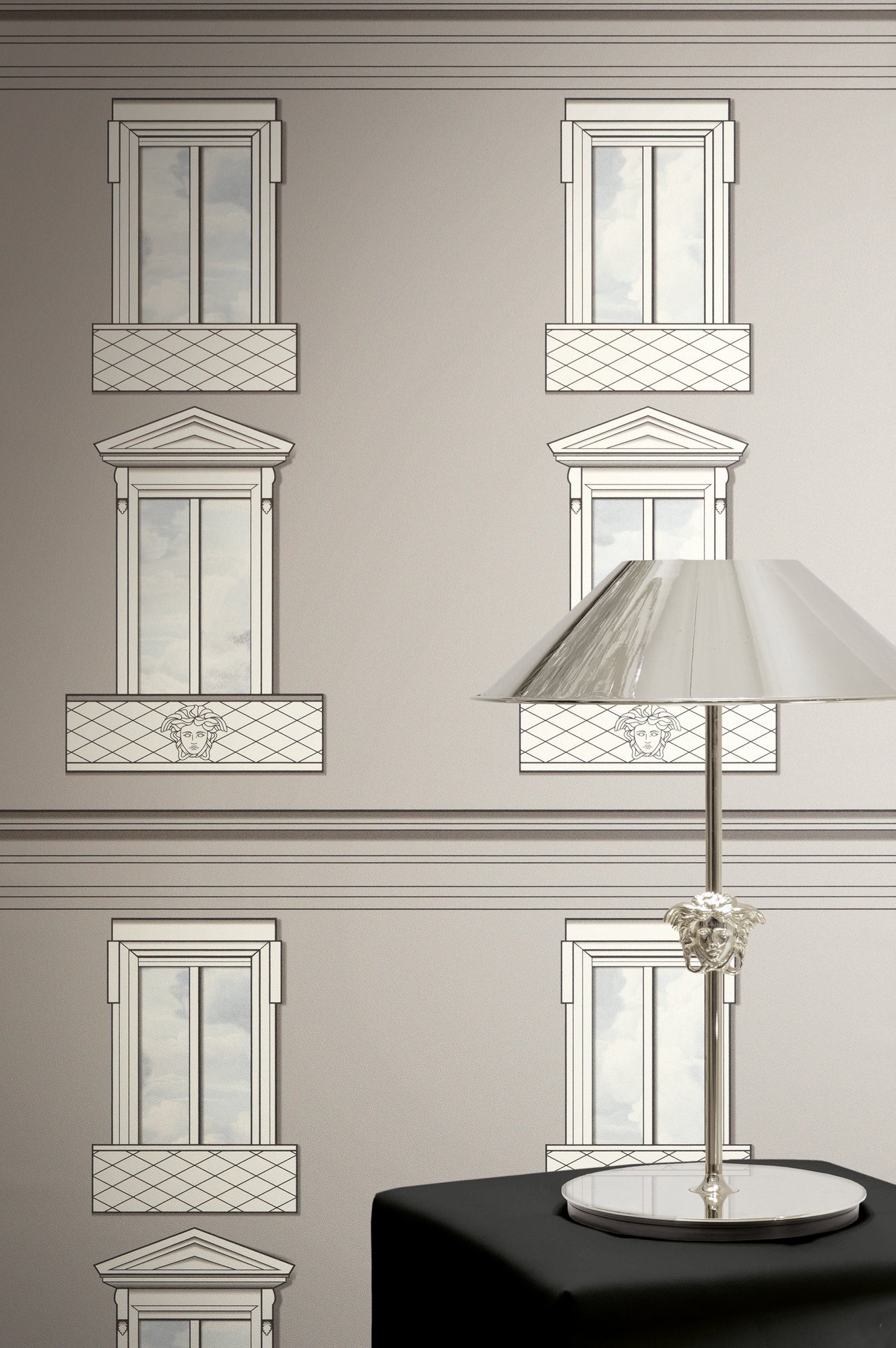 Versace Palazzo No 12 Grau - 10,05 m x 0,70 m