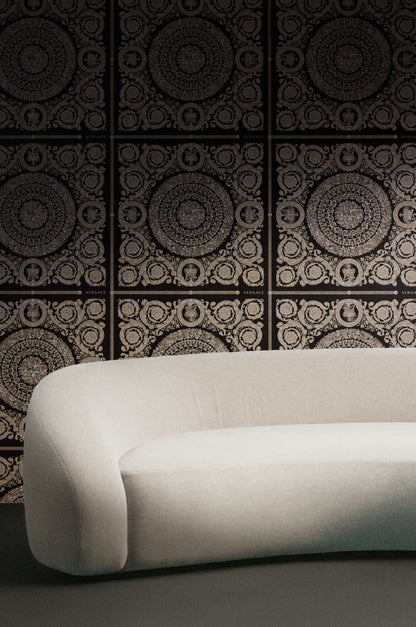 Versace Heritage Schwarz Beige - 10,05 m x 0,70 m