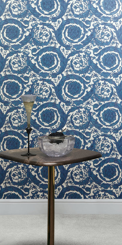 Versace Barocco Blau - 10,05 m x 0,70 m
